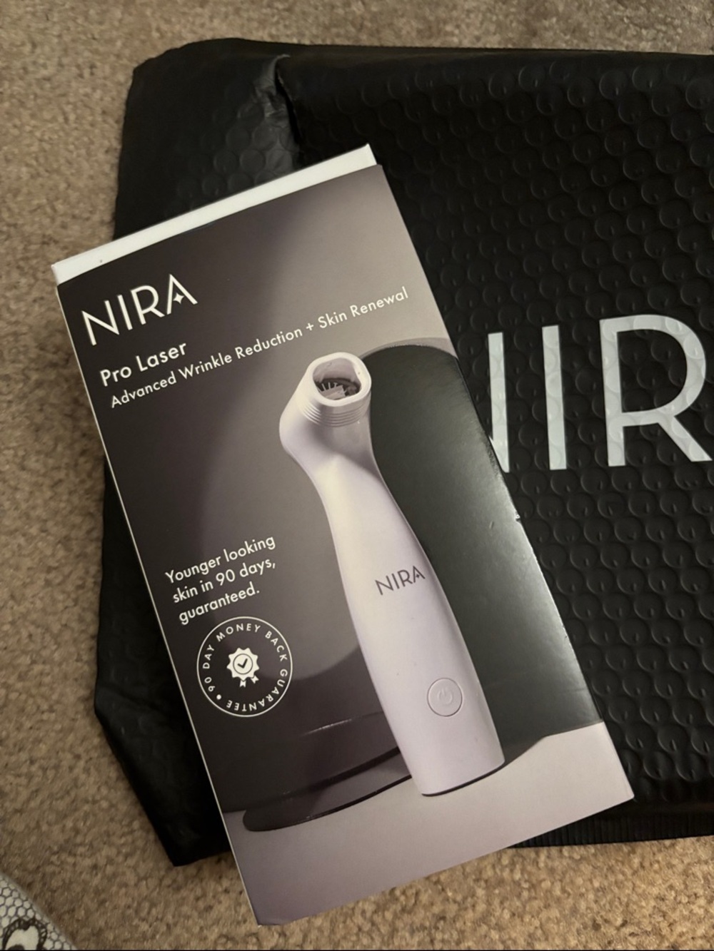 NIRA Pro Laser Advanced Wrinkle Reduction Device + FREE Travel case